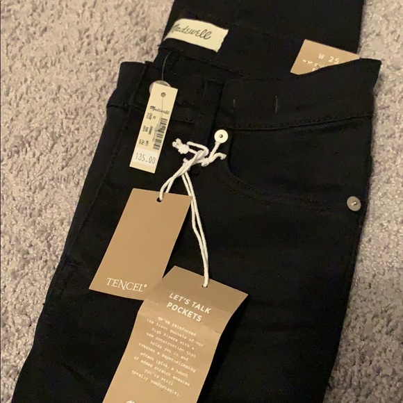 Madewell skinny jeans in lunar: tencil denim - Picture 3 of 8